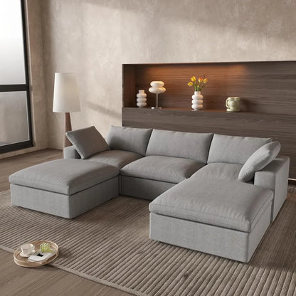 5 Piece U Shape Sectional