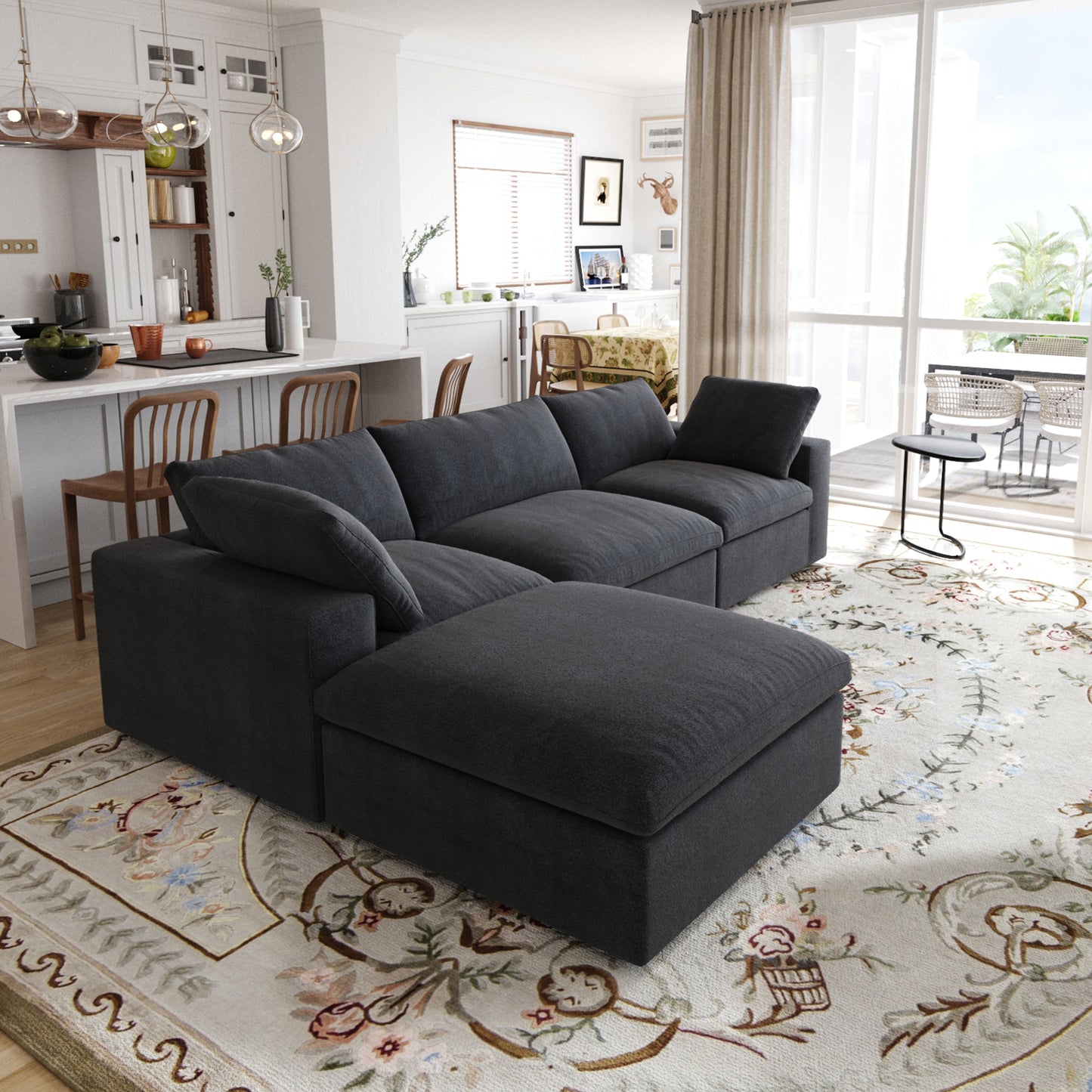 Cloud Modular Sofa - 4 Piece Sectional